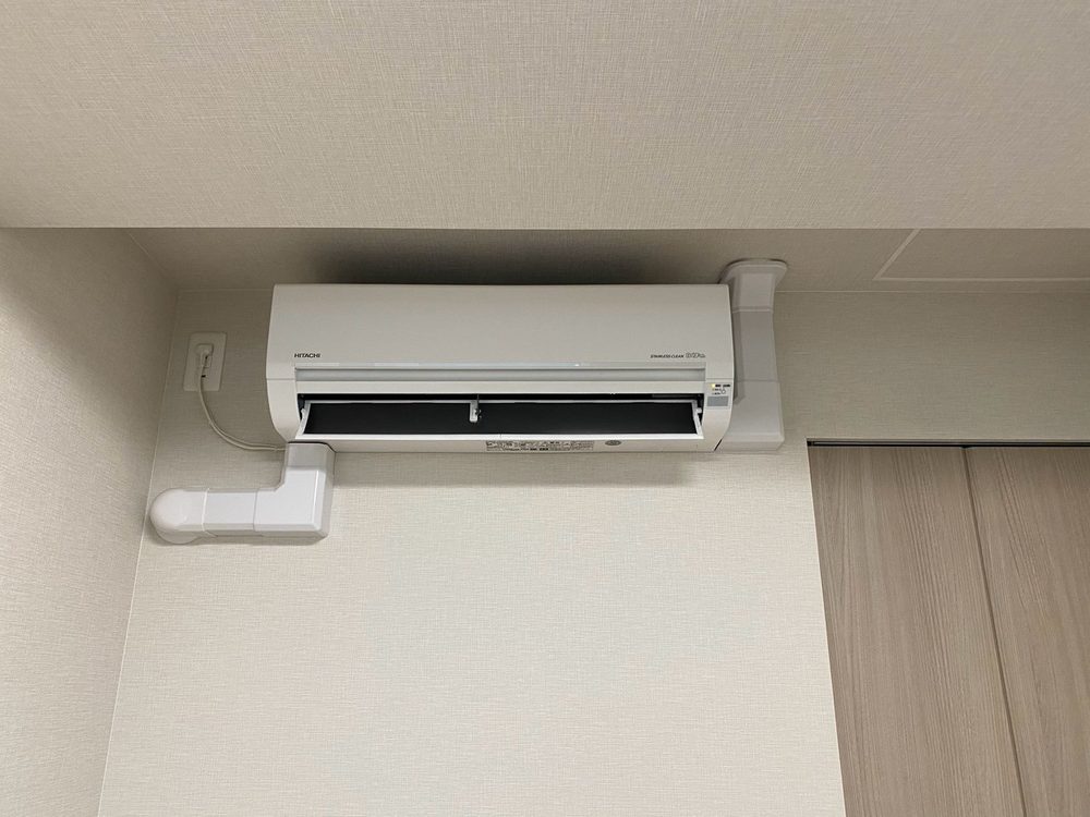 エアコンの施工写真