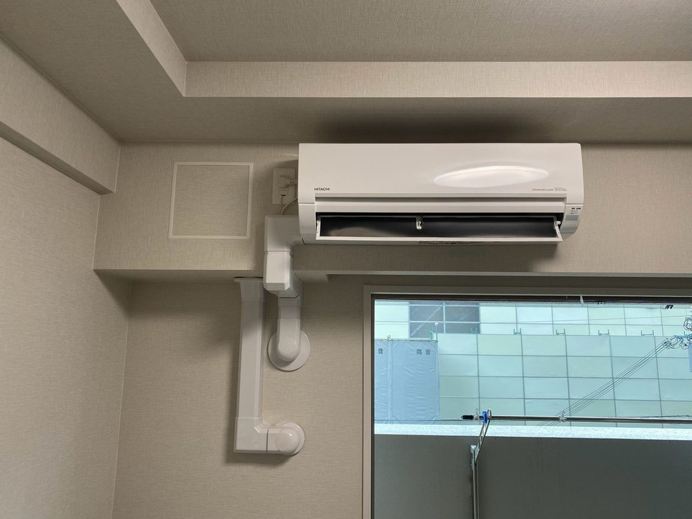 エアコンの施工写真